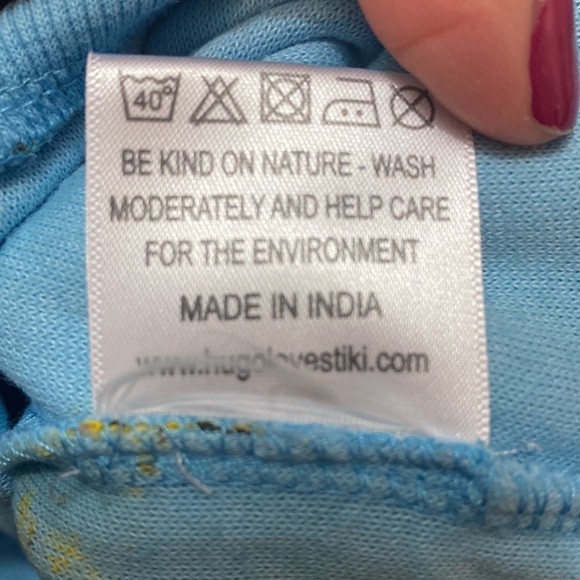 Hugo 💙 Tiki Unisex Terry Top - Picture 7 of 7